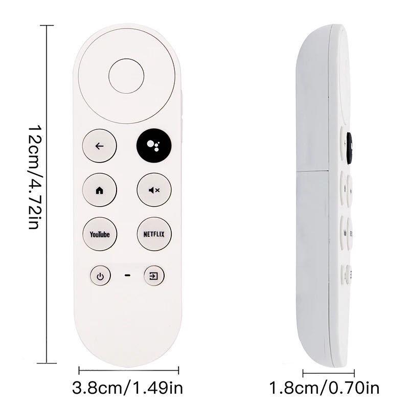 Huasheng G9N9N Bluetooth Voice Remote for Google TV Chromecast