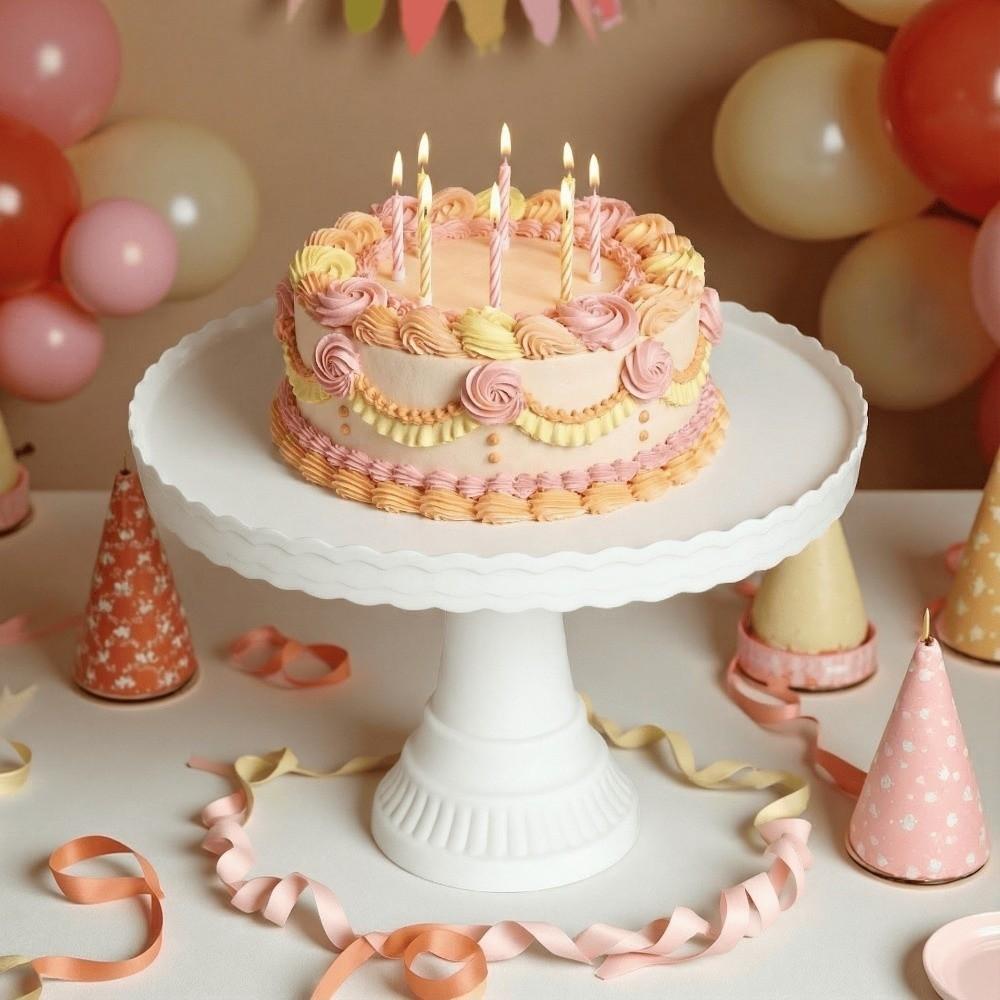 Decorative Design Display Stand Round Shape Pastry Stand Elegant Cake Stand Home Kitchen Use