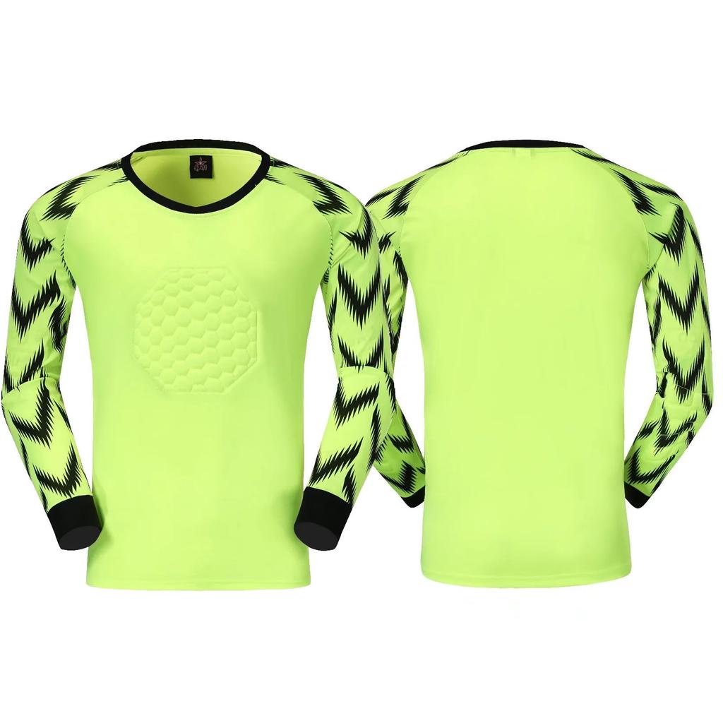 Factory Direct Sales, a Goalkeeper Suit, Anti-drop and Anti-collision Sponge Pad Set, Cross-border Training Football Suit.
