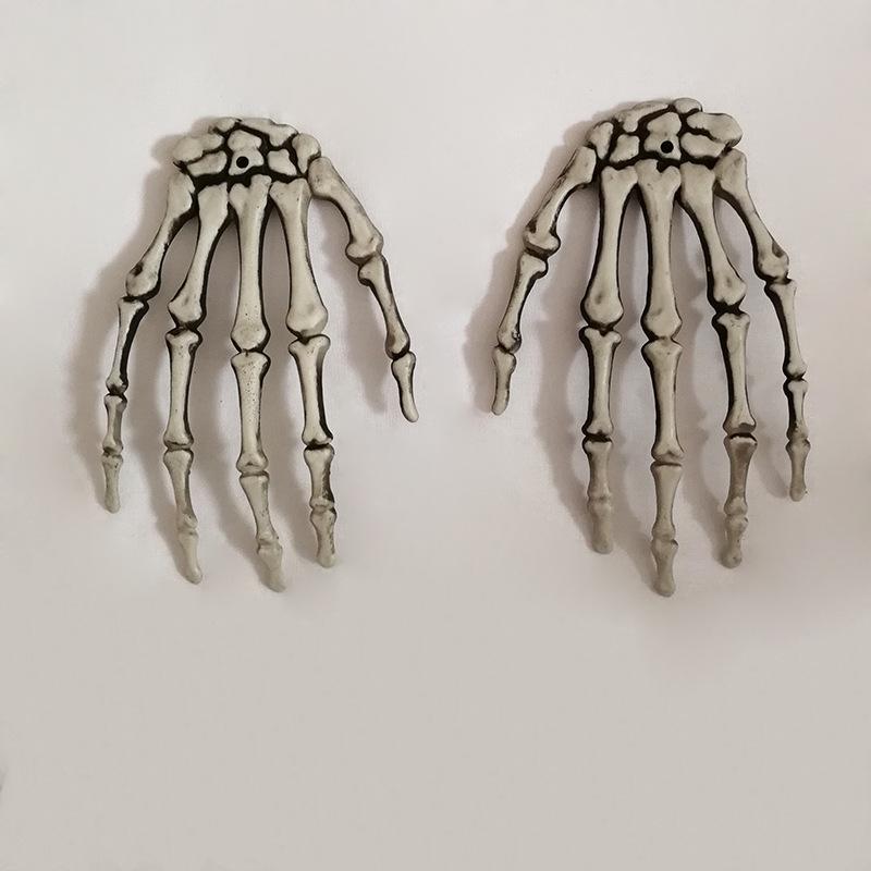 Halloween Haunted House Props: Ghost Hand, Witch s Claws, Skeleton Hand & Frame