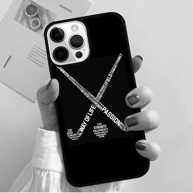 

Hockey Stick and Puck Coque Shell For iPhone 17 Air 15 16 14 13 12 Pro Max 11 Pro Max Plus Phone Case Cover iPhone 16pro max