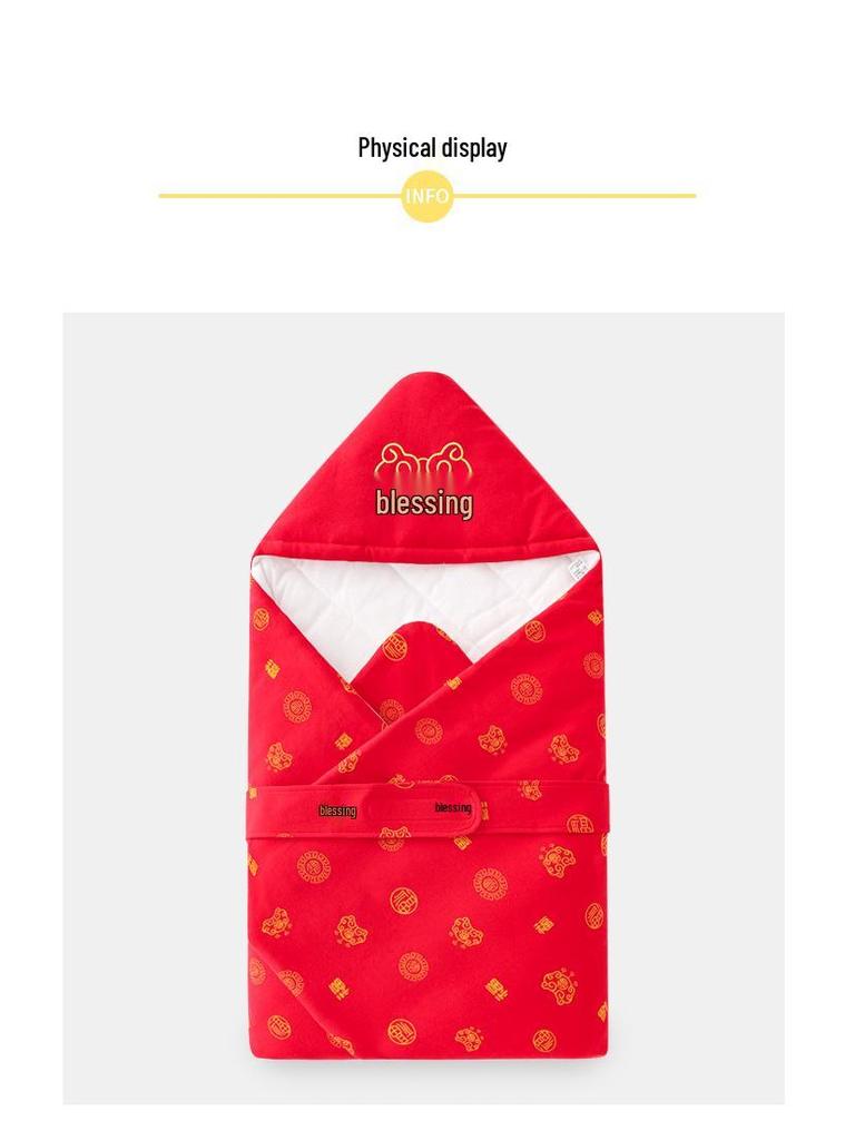 Pure Cotton Baby Swaddle Blanket for Newborns - Ideal for Spring, Autumn, and Winter In the Delivery Room