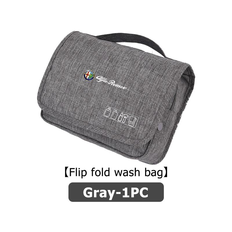 Bildekal för Alfa Romeo Bärbar Toalettväska för Bil Kosmetisk Organizer Case Reseorganisatörsväska för Alfa Romeo 159 Giulietta