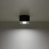 Mono ceiling lamp 1 black