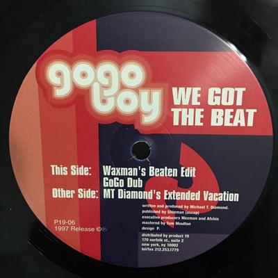 12inch Record GO GO BOY - We Got The Beat P1906 Product 19 Reco 1997 US Dance & Electronica Used