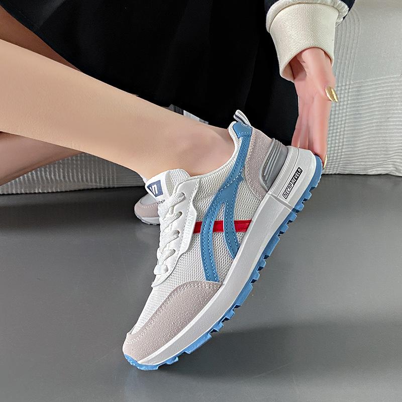 Spring new Forrest Gump shoes women's casual breathable versatile height-increasing platform sports running women's shoes
