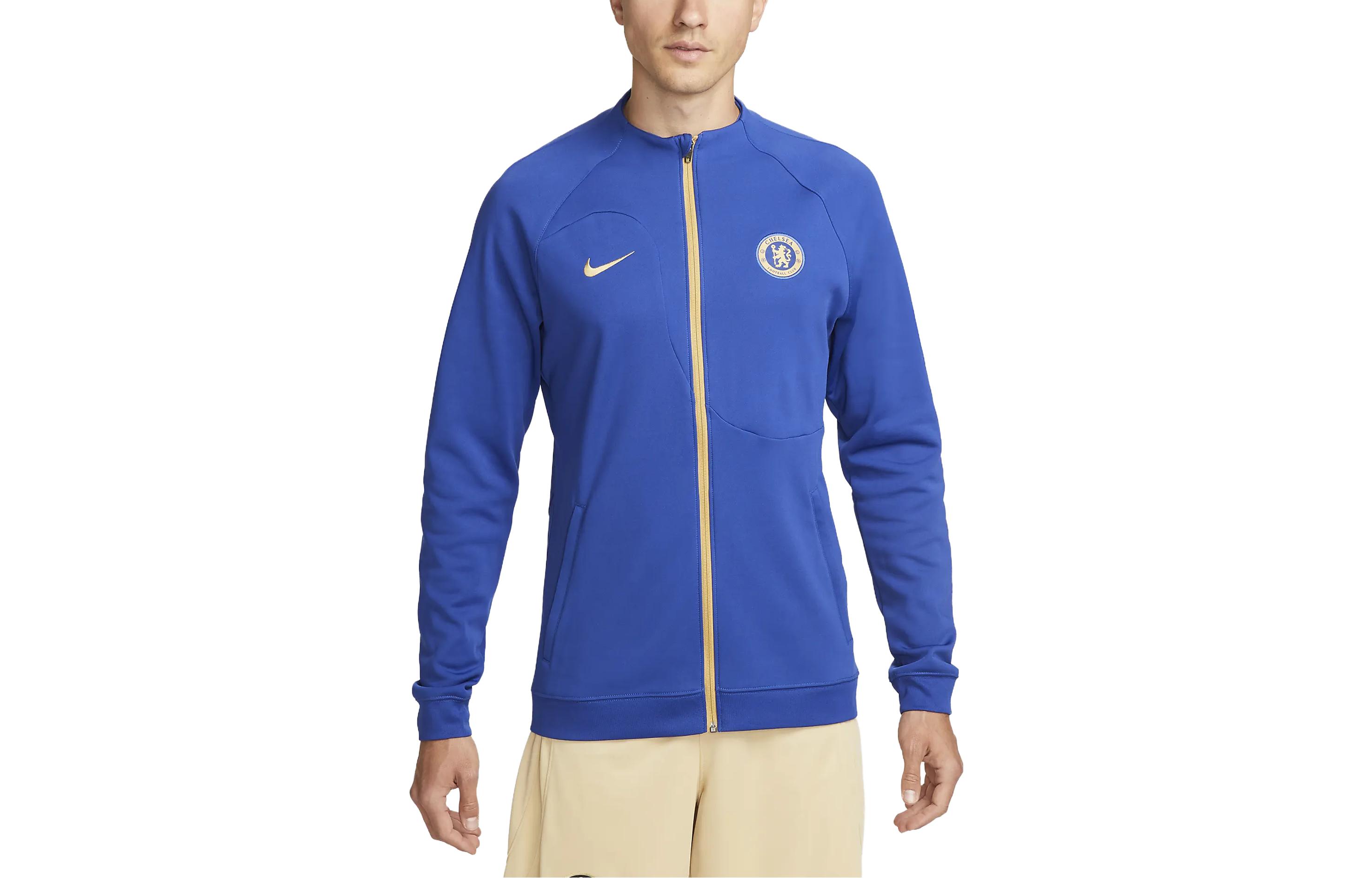 Nike Jackets Men s Blue Crew Neck Moderate Other DV5046-495 S