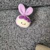 Baby Holding Toy For 0-3 Years Old, Cute Bunny Handmade Wool Knitting Toy