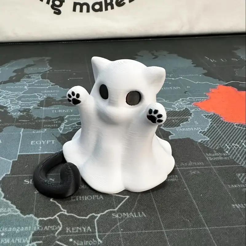 

Cute 3D Ghost Ornament for Halloween & Christmas Decor. Ideal for Indoor/Outdoor Holiday Decor, Perfect as a Festive Gift.