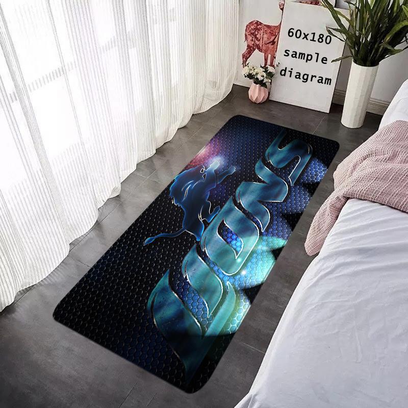 Entrance Doormat Balcony Rugs Living Room Carpet Foot Mats Bath Rug Detroit Lions Floor Mat Ideal Gifts Non-slip House Decors