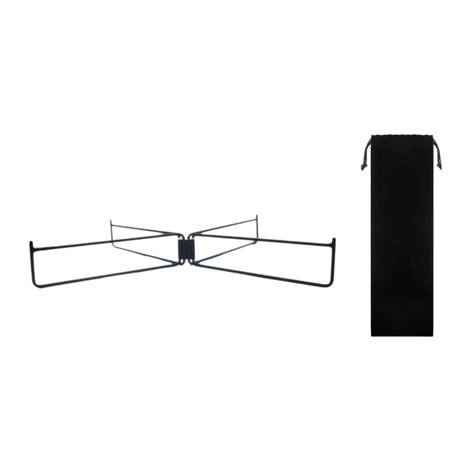 

T Tooyful Foldable Cooler Stand Ice Box Holder Universal Portable Cooler Holder Stainless Steel Cooler Box Stand Water Stand Luggage Rack Easy Setup