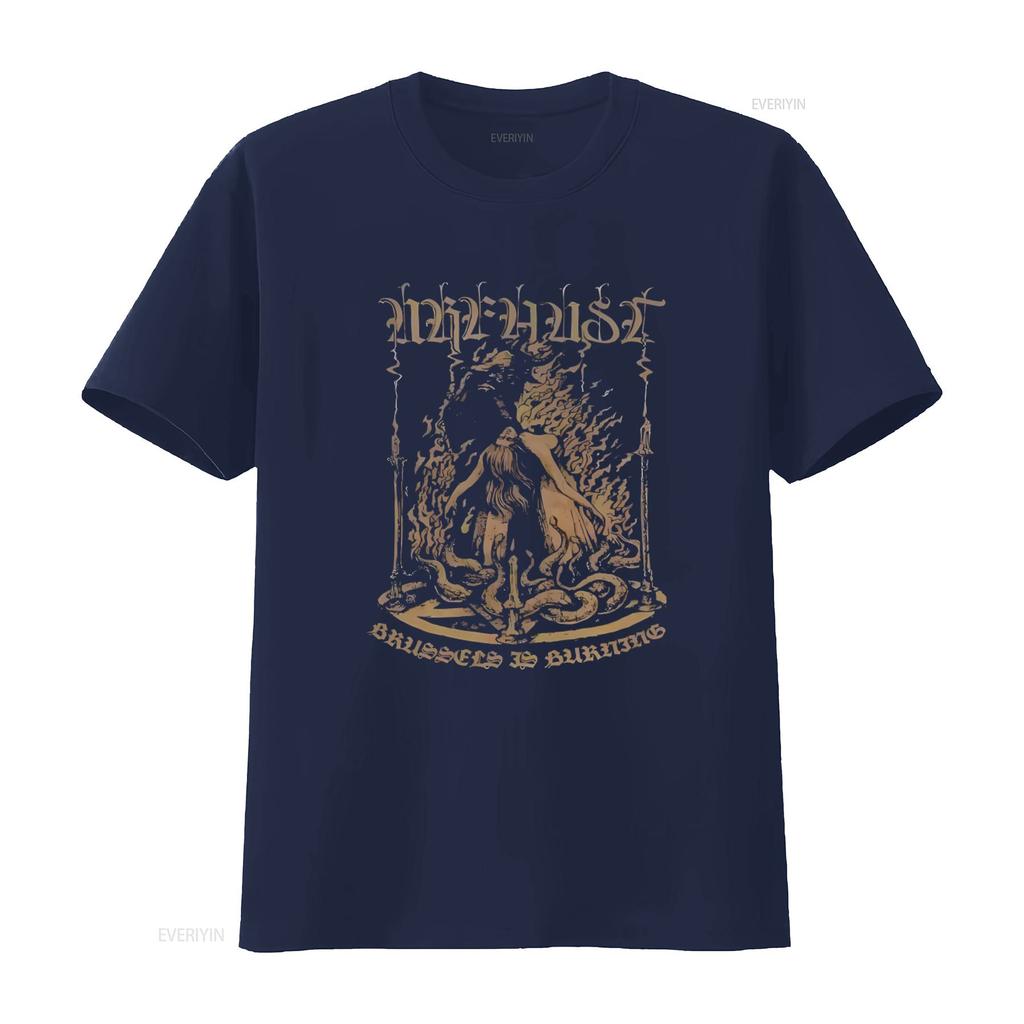 Urfaust T Shirt Xl Arcturus Inquisition The Chasm Ulver Borknagar Taake Gothic Flame Snake Print Heavy Metal Rock Band Design