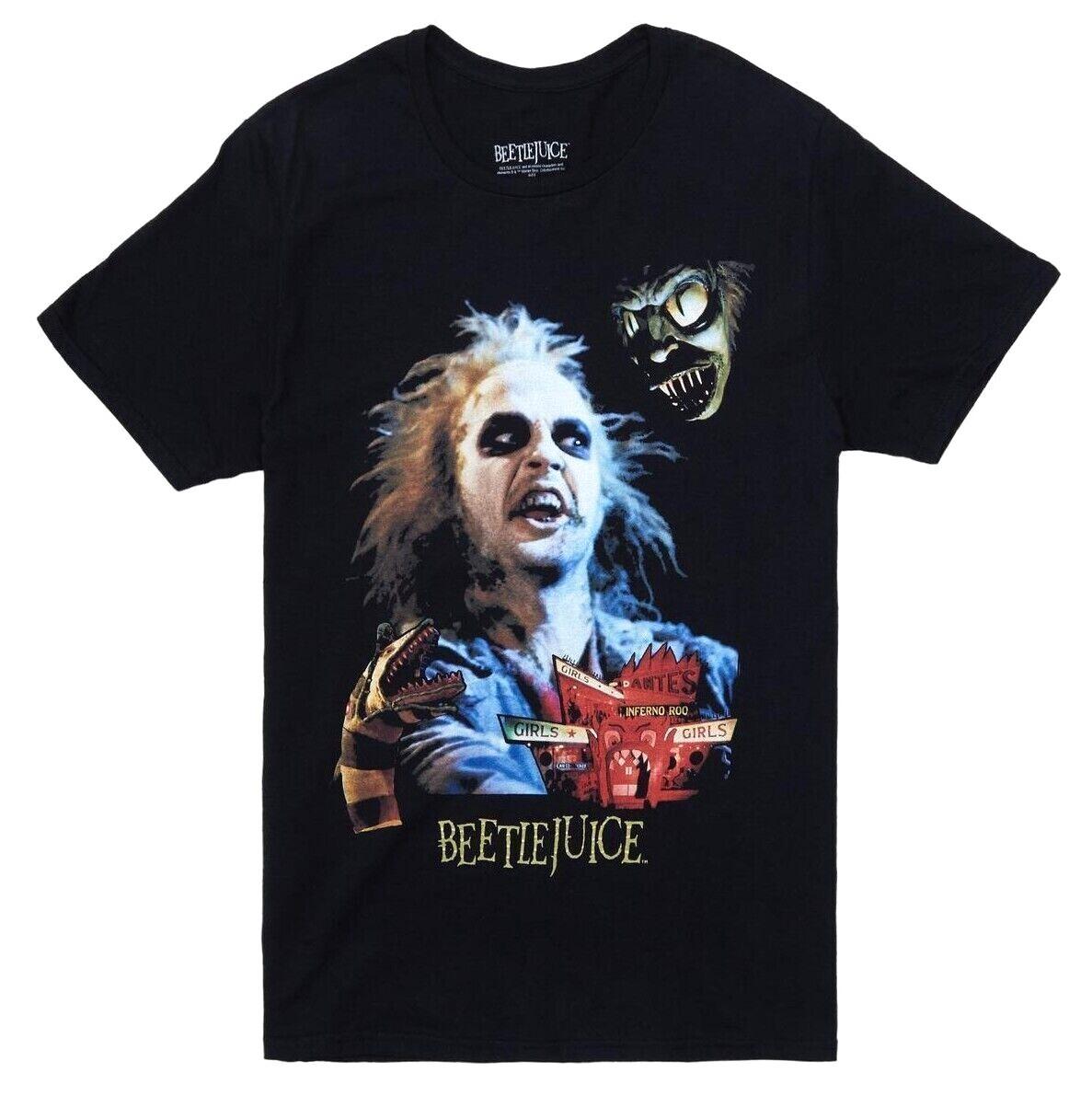 26 Movie Beetlejuice Beetlejuice Portrait Collage Movie Tee Shirt New Unisex T-Shirt XXXXL