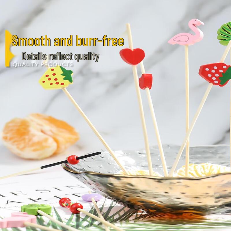Disposable Bamboo Fruit Picks
