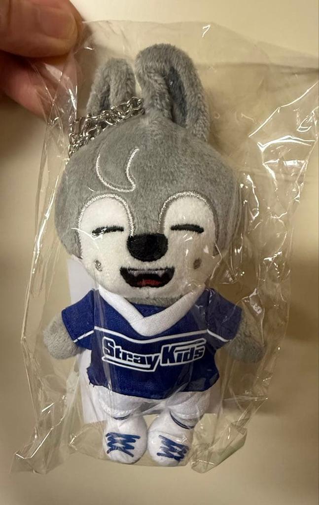 [USED] StrayKids SKZOO Bag Charm Wolf Chan