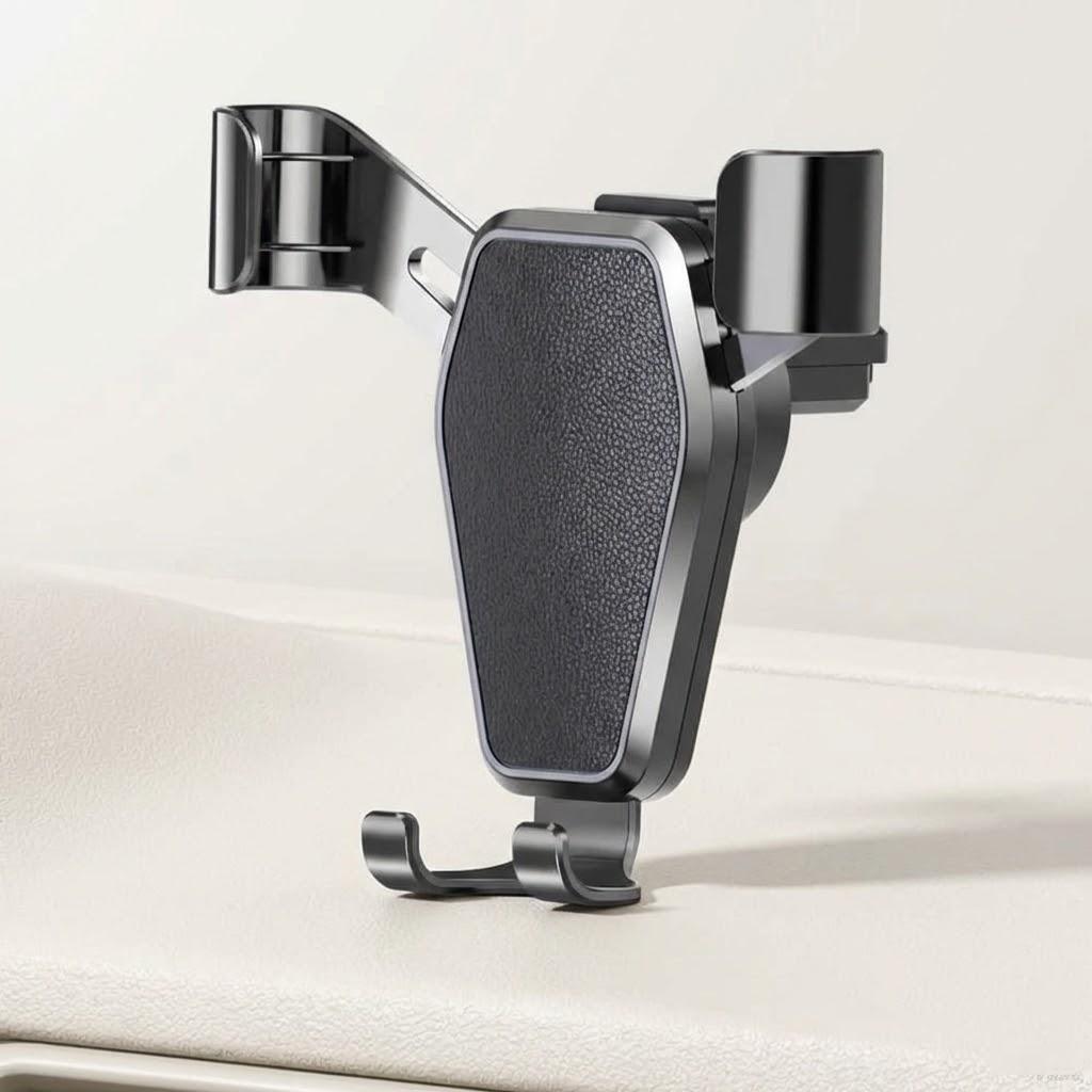 

Universal Car Phone Holder Air Vent Mount Gravity Clip Cradle for Smartphone GPS Mobile Phone Navigation Accessories чёрный