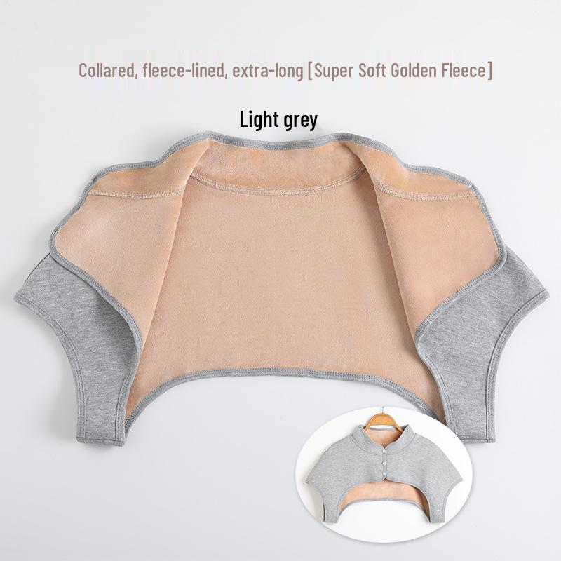 Unisex Velvet Waistcoat: Keeps Warm, Protects Shoulders and Neck, Prevents Periarthritis; Ideal for Autumn and Winter Confinement and Sleeping.