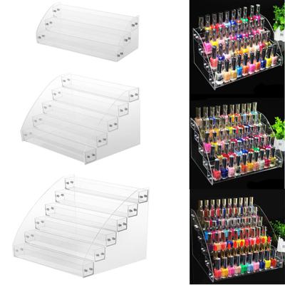 Mehrschichtiger, transparenter Acryl-Nagellackständer, Lackständerhalter
