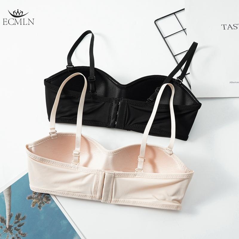 Sømløs BH Push-up BH Stroppeløs Sklisikker Usynlig Sexy Trådløs Bralette-BH