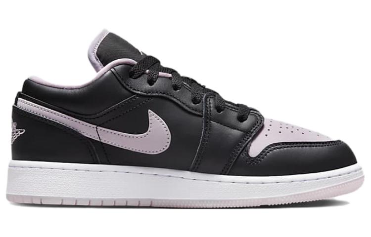 Jordan 1 Niskie SE Czarne Lodowy Fioletowy GS DV1333-051