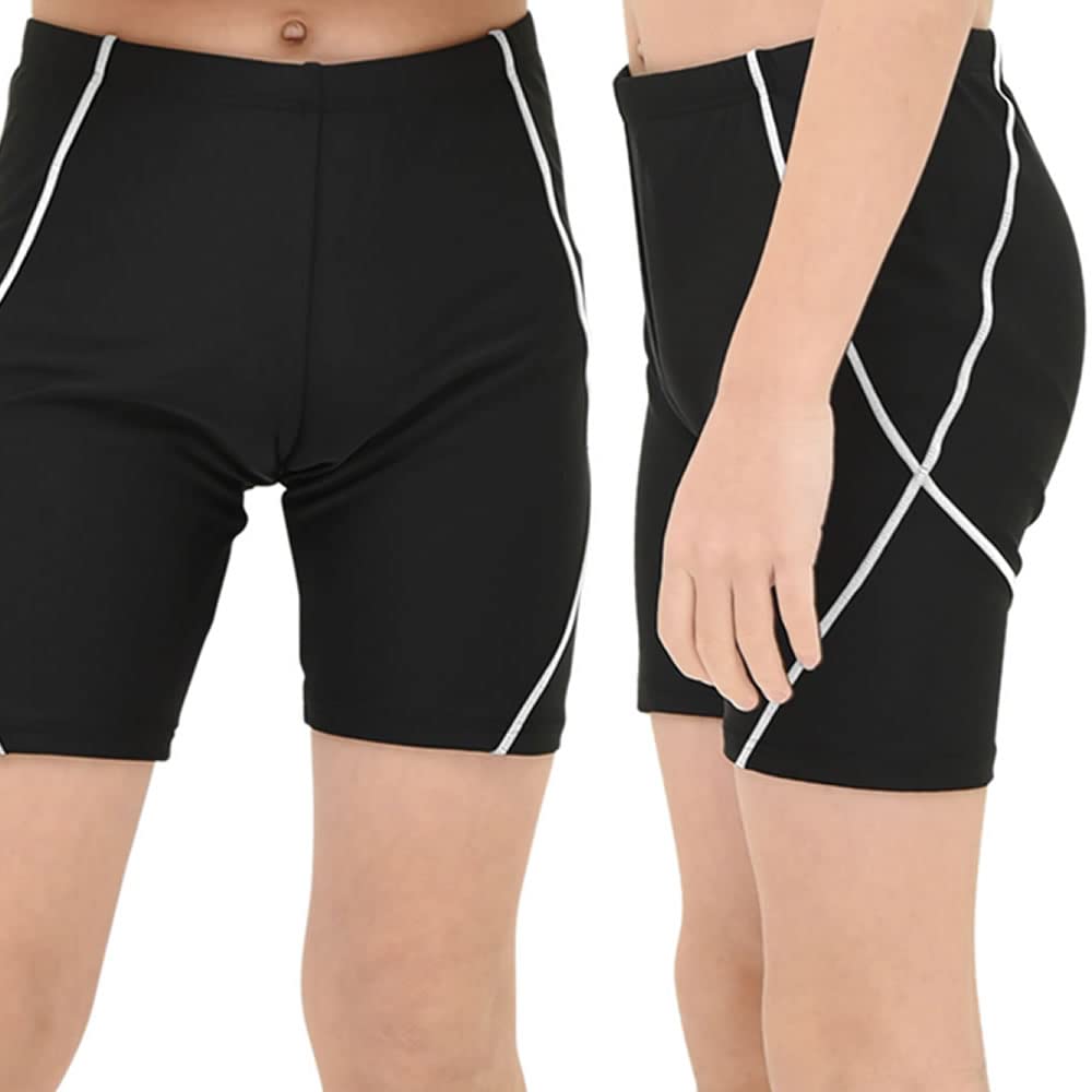 

Купальник для школы длинный UV спортивный 160 [AQUAFAIRY] дети, мальчики, купальник, леггинсы, плавки, UPF50, защита, амфибийный, нижнее белье, однотонный, NS3352,