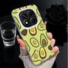 Cartoon Niedliche Avocado Weiche Handyhülle für Samsung Galaxy S24 S25 FE S26 Edge S23 Ultra S22 Plus S21 + Stoßfeste Abdeckung Rückschale
