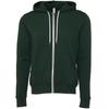 Bella + Canvas Adults Unisex Full Zip Hoodie
