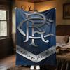 1PC Rangers Fc  Blanket Perfect All Seasons Soft Comfortable Sofa Office Travel Home Use Great Gift Idea