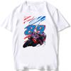 Jorge Martinator 89 GP Race Ride Fans T-Shirt New Summer Men Short Sleeve Sport Boy Casual Tees Motorcycle Riding  White Tops