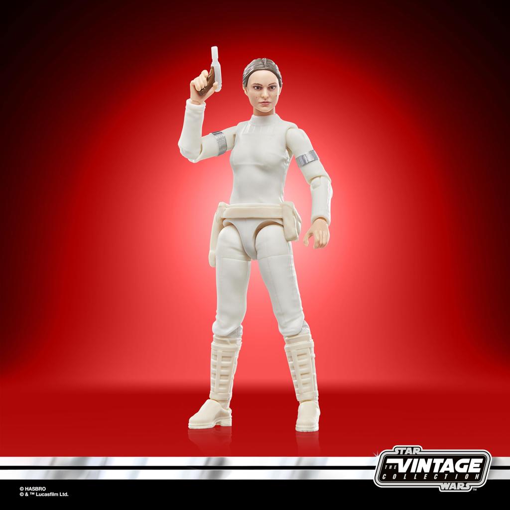 Hasbro Star Wars Coleção Vintage Star Wars Episódio II: Ataque dos Clones Padmé Amidala Figura de Ação Colecionável Premium de 3,75 polegadas G2612