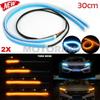 30cm LED Car/Van/Trunk Tailgate Tail Light Turn Signal Running Flow Strip Lamps-