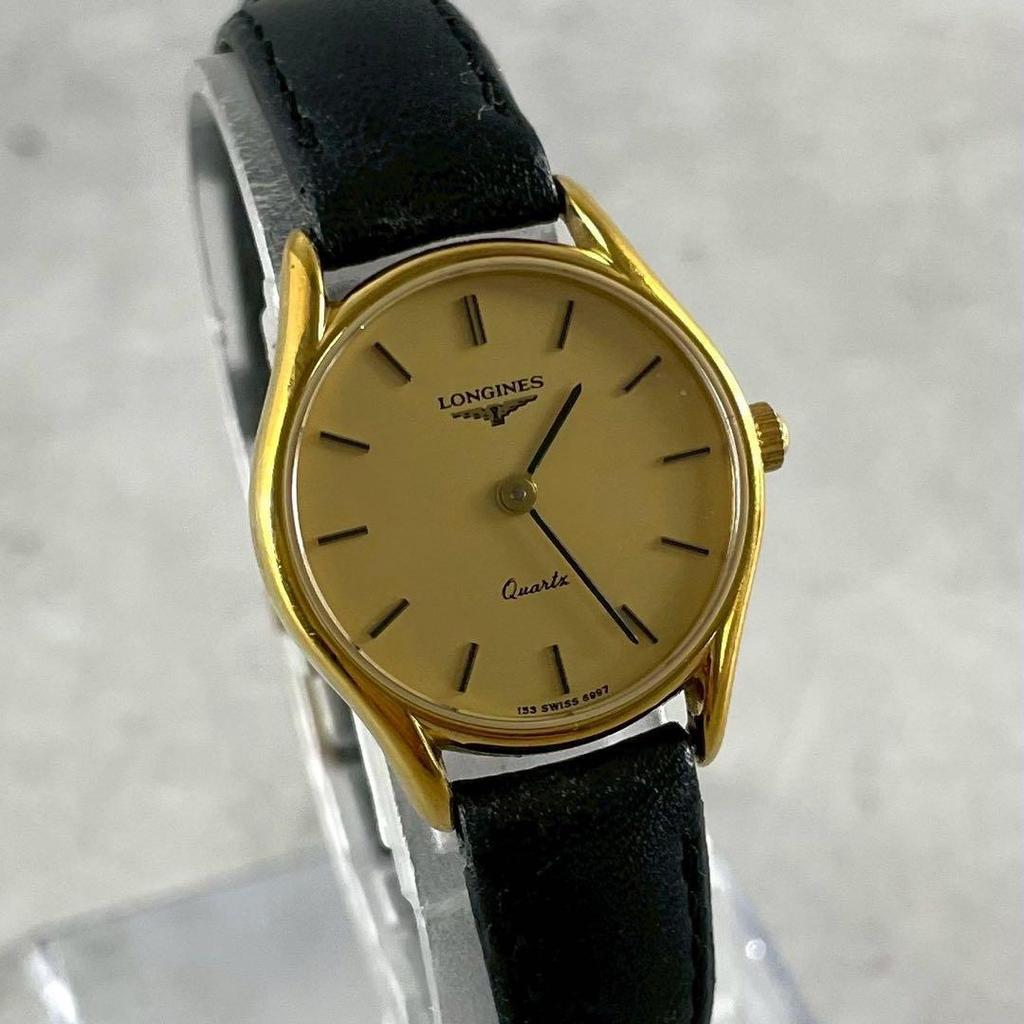 Used [Exterior Beauty] LONGINES Quartz Vintage Ladies Real Estate