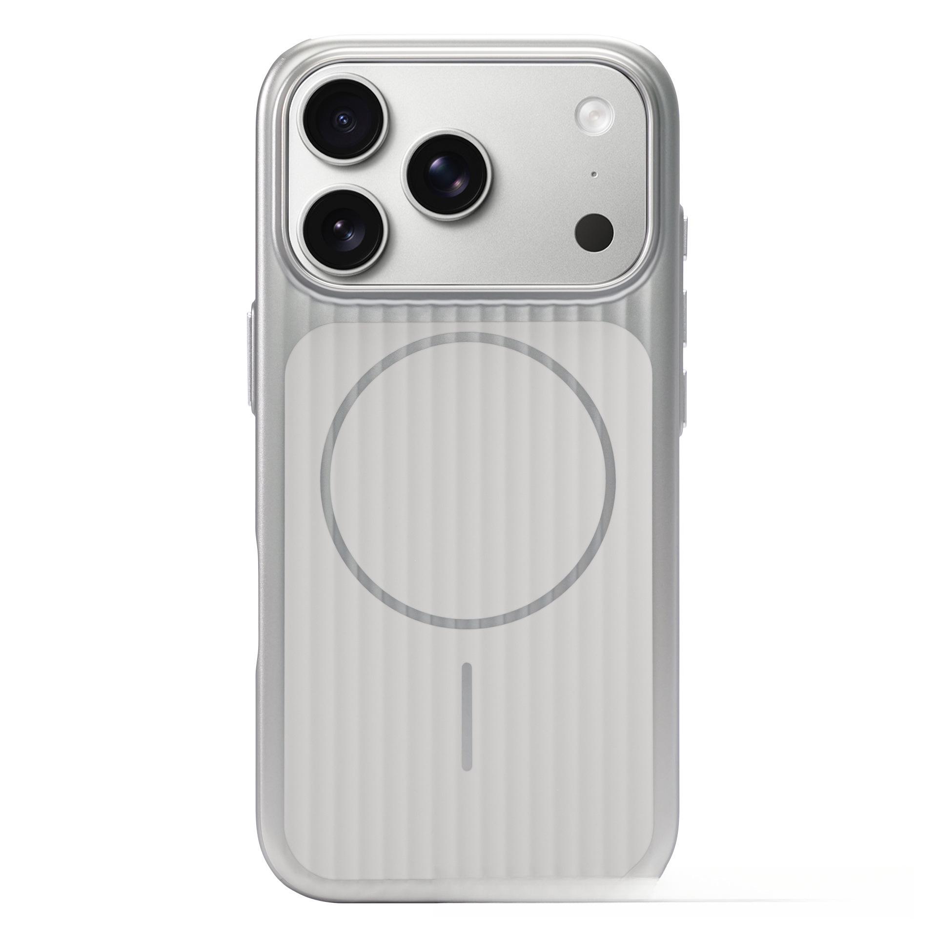 Matte Magnetic Feel Corrugated Drop-Proof Case for iPhone 17 Pro Max & Apple 16 17 Pro Max