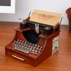 With Drawer Typewriter Music Box Nostalgic Music Box Ornaments Retro Old Typewriter Model  Friends