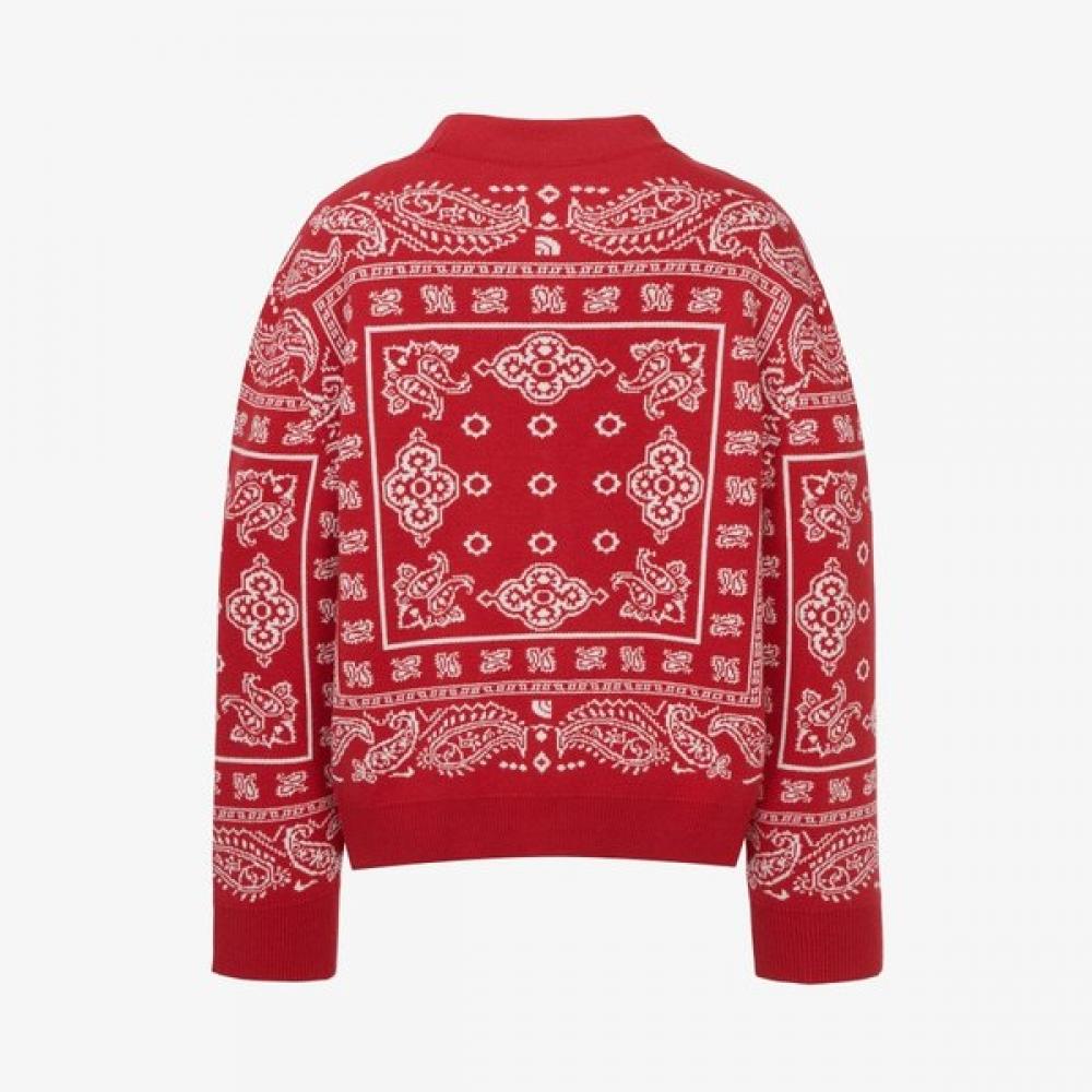 The North Face Kids Cardigan Paisley Red Nj5sr53t