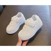21-38 Children's White Shoes, Boys and Girls Sneakers, Casual Shoes, Leather Soft Sole Baby Shoes