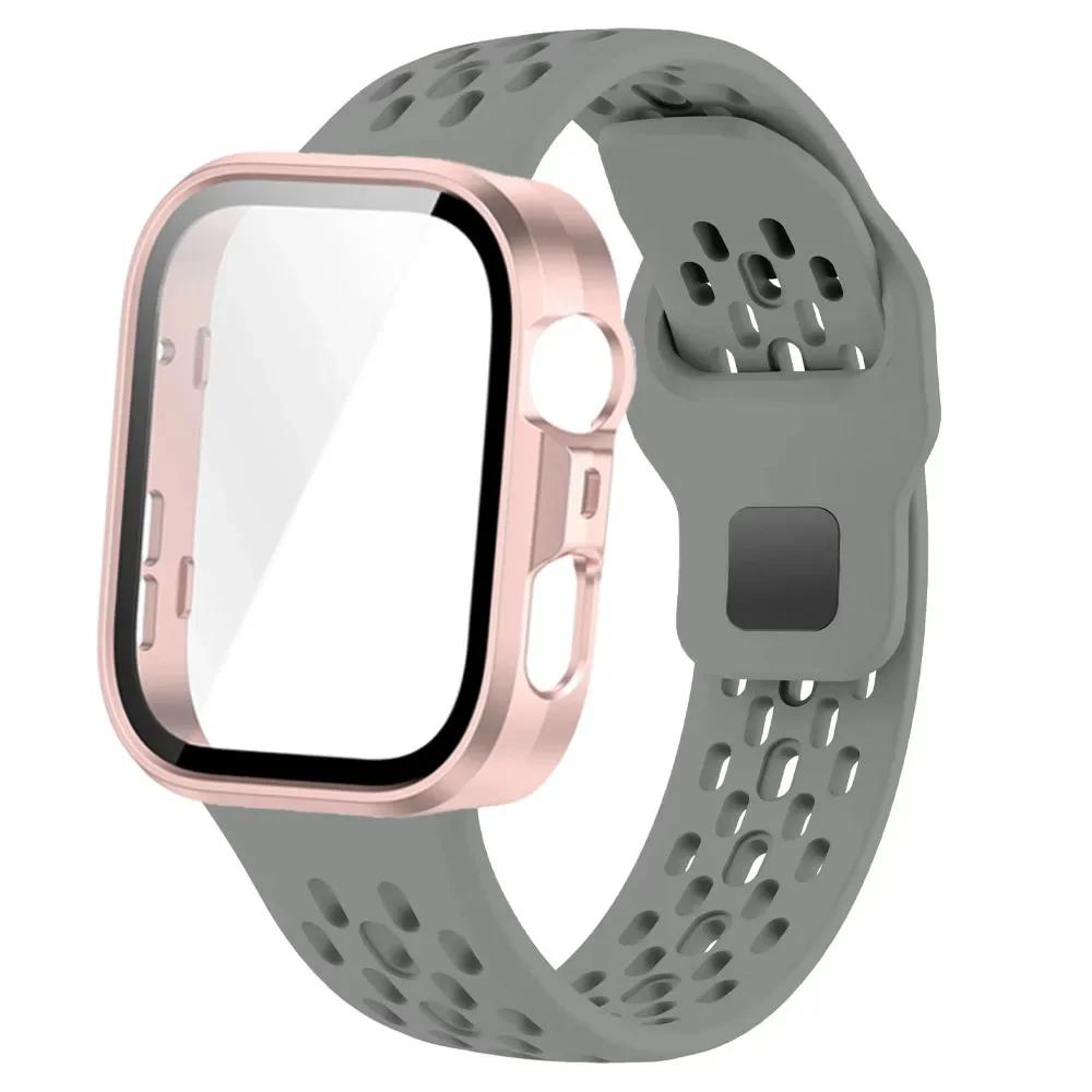 PC-Gehäuse+Silikonband Für Huawei Watch Fit 3 4 4 Pro Displayschutzhülle Armband Für Huawei Watch Fit 4 Pro Vollständige Abdeckung Schale