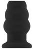 Plug Tunnel Hollow Sono N°50 - 8.5 X 5.7 Cm Black - Sono - Anal Plug