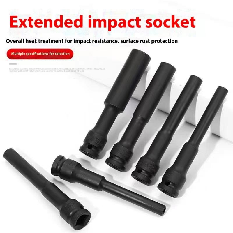 Extended Hexagonal Socket Tool With Slim Profile High Quality Steel Material Fit Narrow Space Perfect For Automotive Repair And Electronics