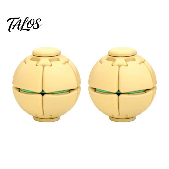 Kids Stress Relief Toy 1/2Pcs 3D Printed Press Rotating Ball, Fidget Spinner for Adults, Quiet Spinning Ball Toy, Decompression Gadget Durable