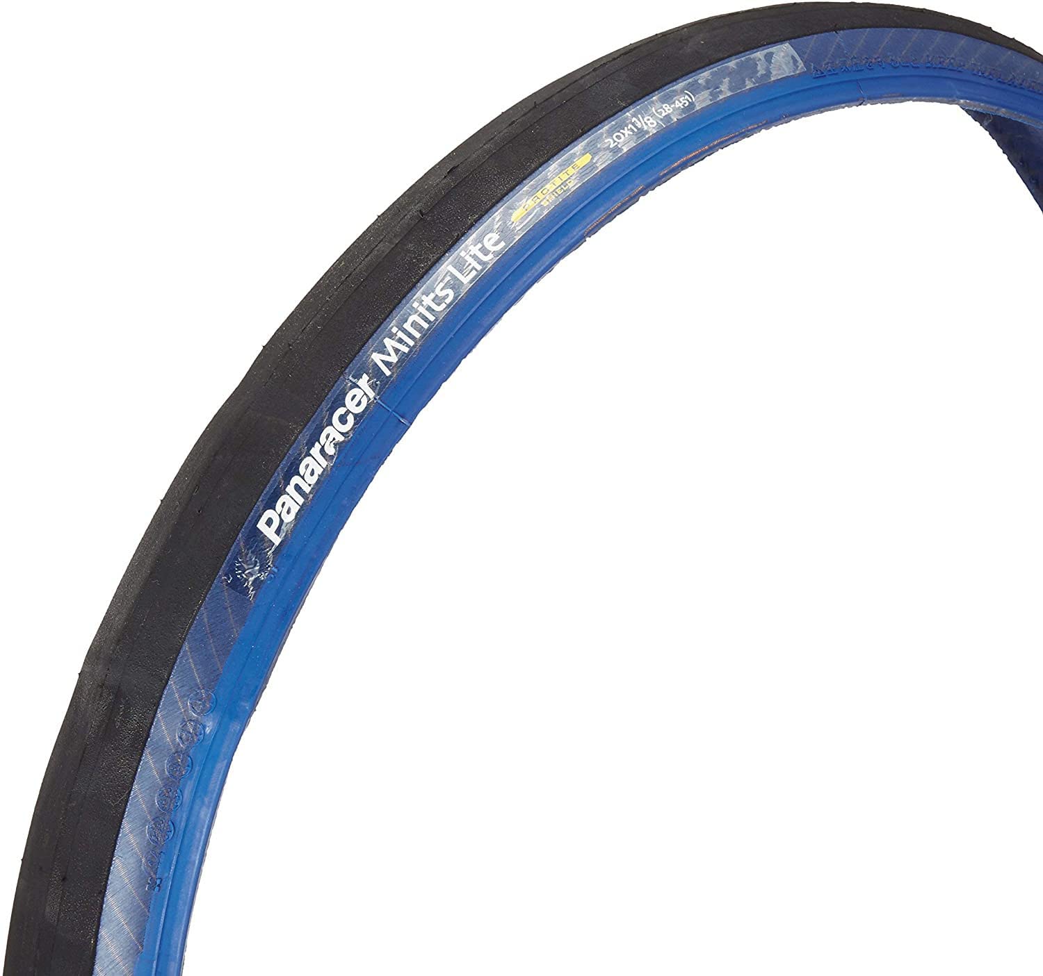

Panaracer Mini-Z Light (Protite) Small Bicycle Tire, 20 [Black/Blue, 20x1.25 (406)]