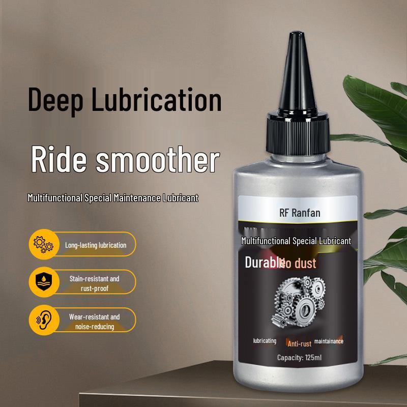 Mountain Bike Chain Lubricant Set: Silicone Oil for Rust Prevention & Maintenance