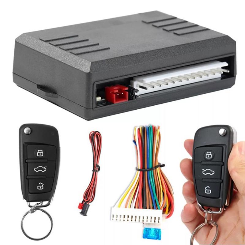 

Universal Car Remote Central Kit Door Lock Locking Vehicle Keyless Entry System Door Security Control Key Keychain Long Distance