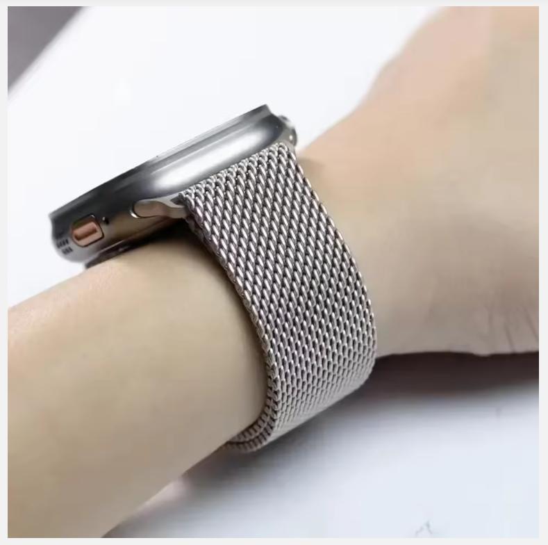 Curea Milanese Loop pentru Apple Watch Ultra 2 Band 49mm 45mm 46mm 44mm 42mm 41mm 40mm Brățară IWatch Seria 11 10 9 8 7 6 5 SE