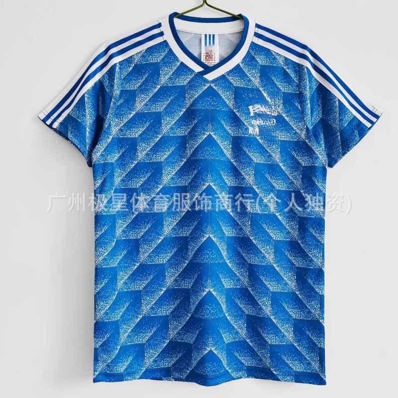 Retro France 1998 National Team Soccer Jersey Mbappe Zidane Deschamps Home Short Sleeve Football Shirt