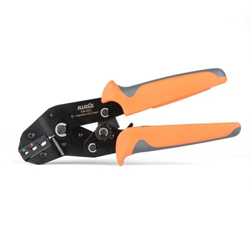 IWISS SN-02C Insulated Crimp Terminals, Crimping Pliers, End Sleeve Crimping Tool with Crimp Marks, 0.25-2.5mm?