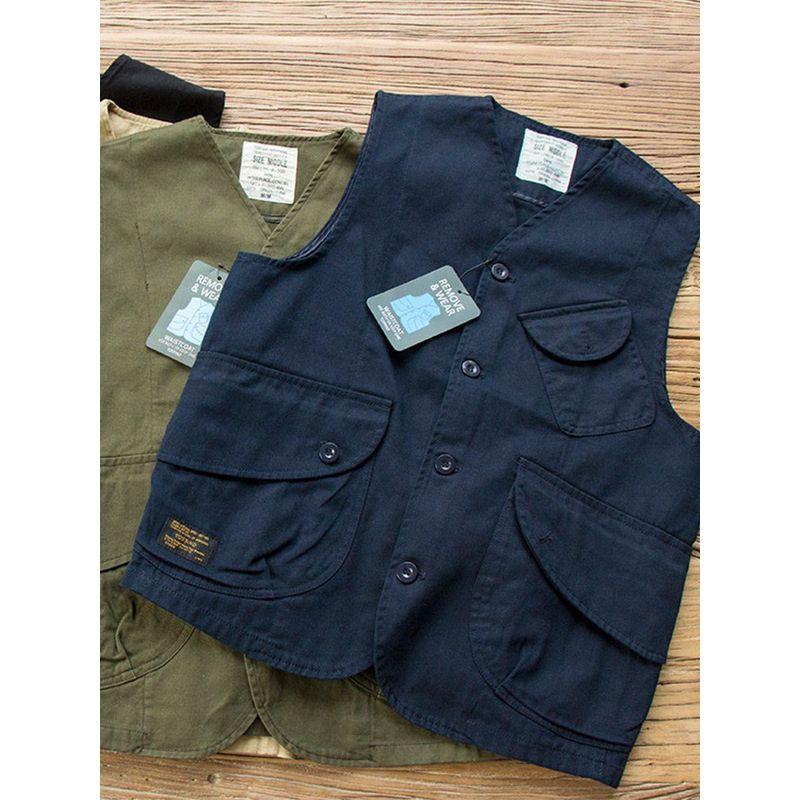 Tooling Style Fishing Photography Director Youth Casual Vest