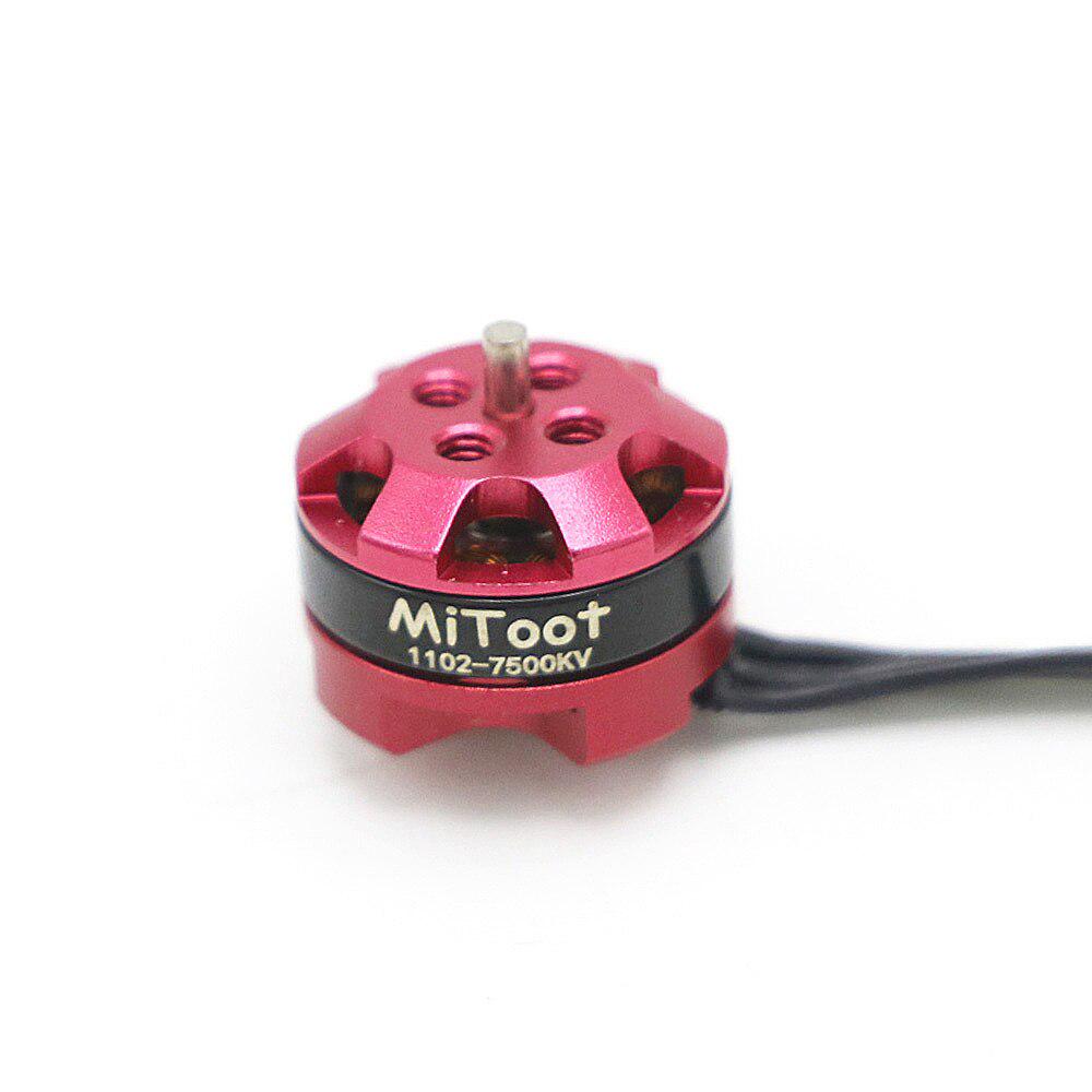 4pcs/lot RC Motor 1102 7500KV 8000KV 10000KV 1-3S Brushless Motor for 50-90mm Micro FPV Racing Drone