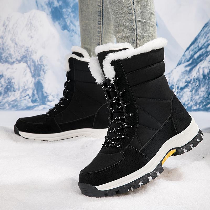 35-45 Men's/ Women's Universal Snow Boots Waterproof High-top Boots, Snow Boots Men's Shoes and Women's Shoes Cross-border Large Size Boots
