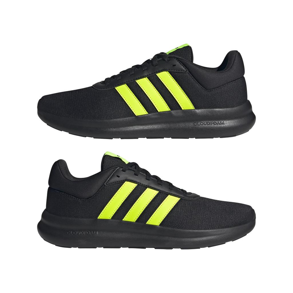 Adidas Light Racer NLD67 Core Lemon Rozmiar cm 4.0 Trampki, Czarny/Cytynowy/Cytynowy (JP5633), 26,5